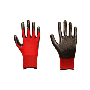 13 gauge nitrile smooth oil-resistant non-slip work gloves for mechanical repair and automotive